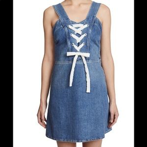 PAIGE Denim Tule Dress